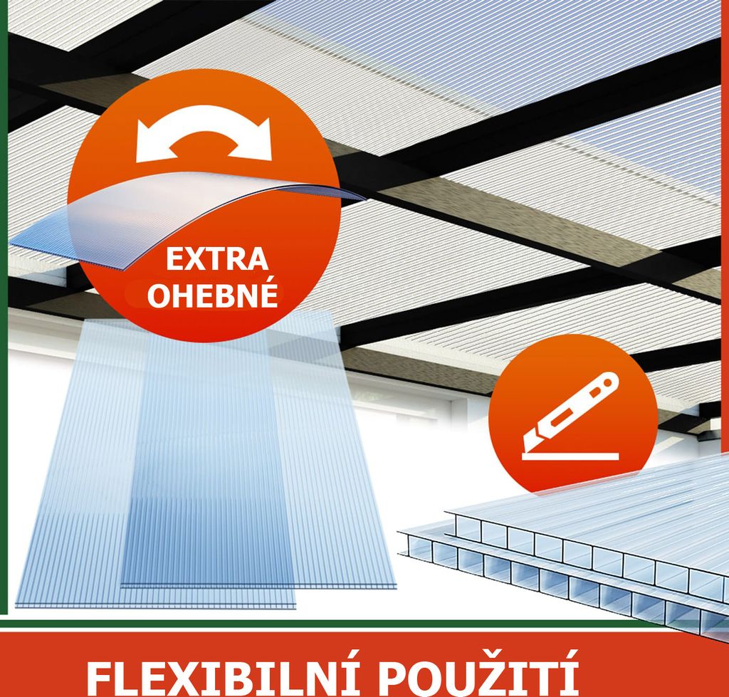 GARDEBRUK® 10x Doppelstegplatten 6mm Zuschneidbar Produktbild 11