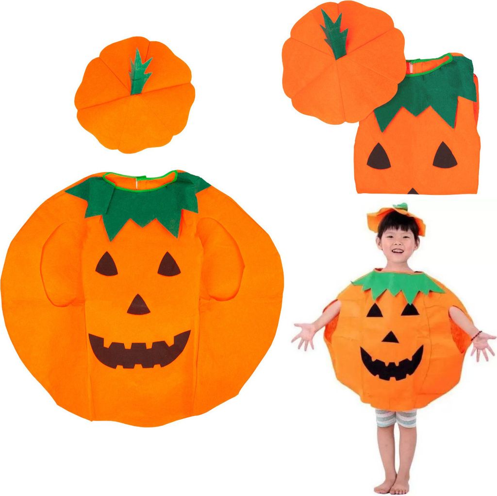 Zestaw do tworzenia kostiumu dyni na Halloween (ROZMIAR M) Zdjęcie produktu