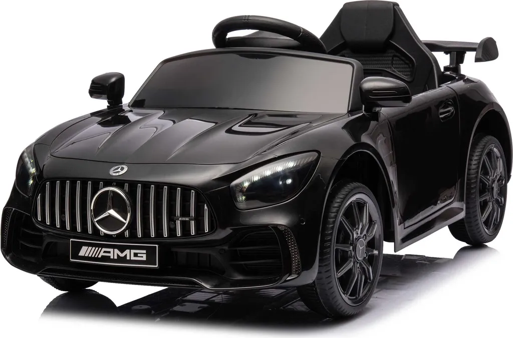 Voiture enfant Mercedes-Benz GTR motorisée 12V - Musique et pneu souple