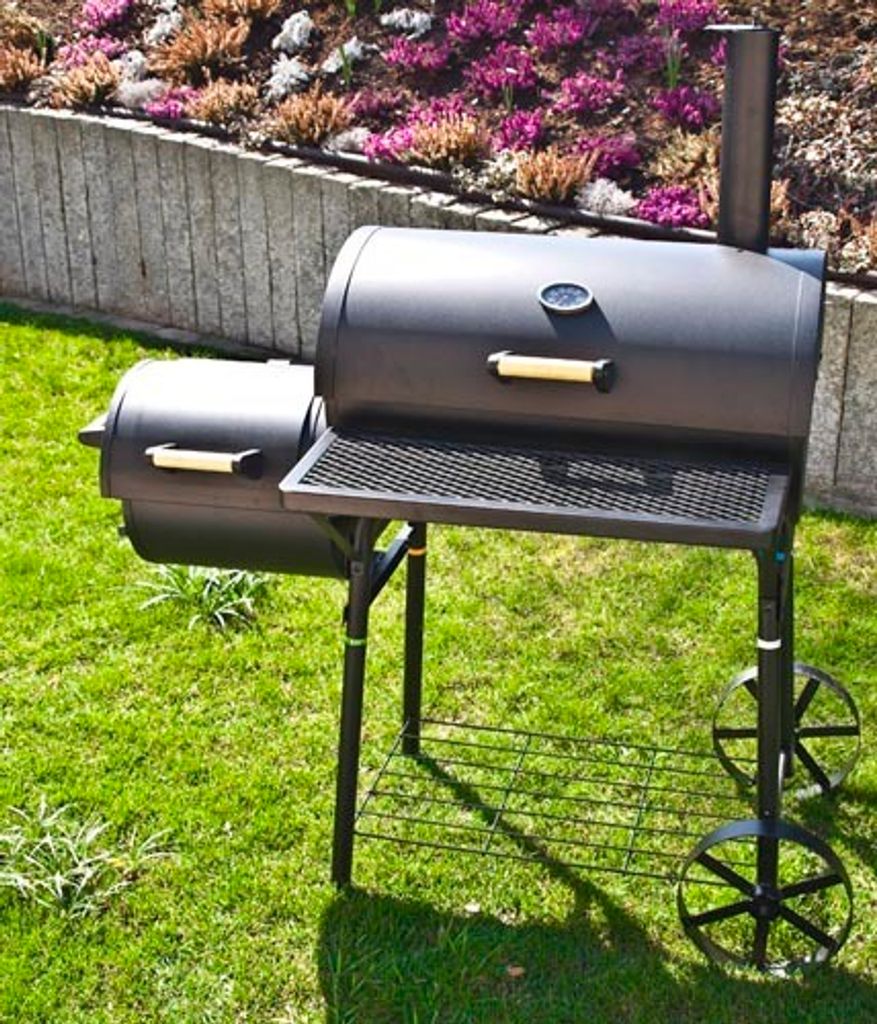 El Fuego Smoker Grill / Holzkohlegrill Dakota Grillfläche Produktbild 12