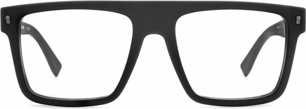Monture optique homme Dsquared2 Icon 0012 003 rectangle noire - 3