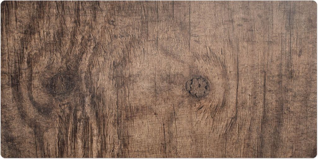 Holzmaserung– Schreibtischunterlage – Schreibtisch Tischunterlage – 100x50 cm – Unterlage Groß Schreibtischmatte