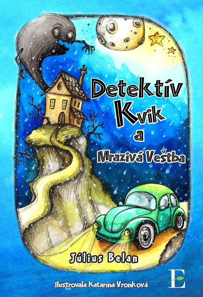 Roman policier jeunesse Detektív Kvik a mrazivá veštba de J. Belan