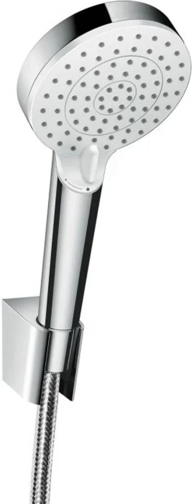 Hansgrohe Crometta Vario Porter Set 125cm EcoSmart 9 l/min Bianco/Cromo