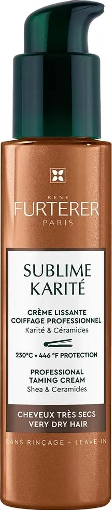 Soin lissant Rene Furterer Karité : crème de coiffage nutrition 100ml