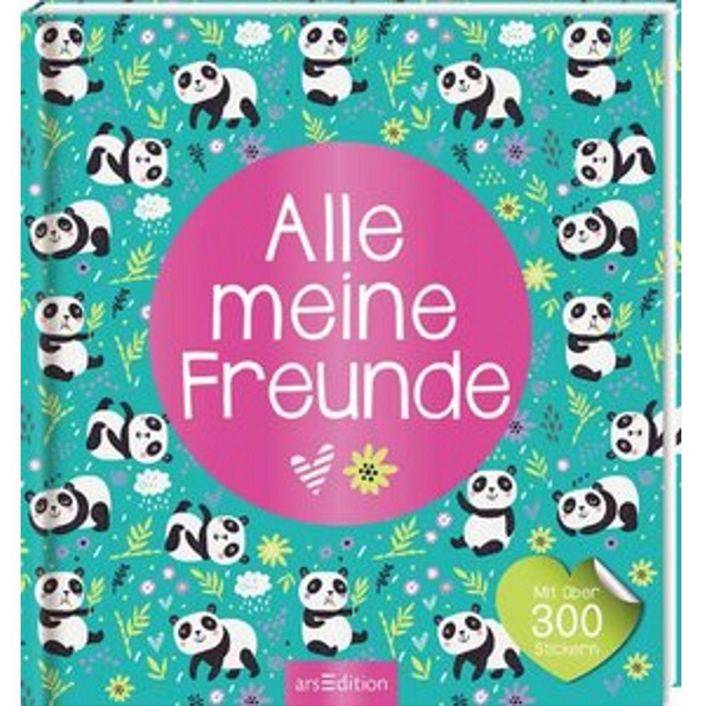 Alle meine Freunde - Panda | Mit über 300 Stickern Image du produit 