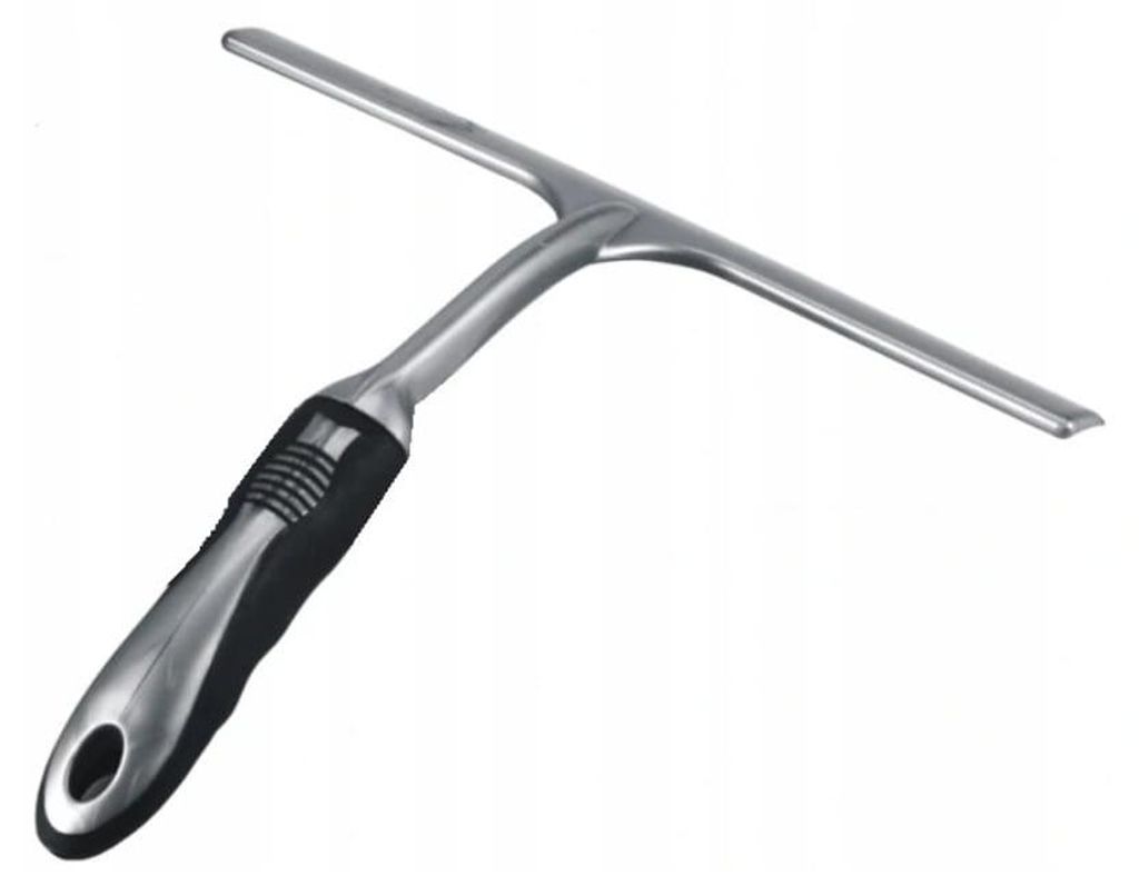Platine argent 25cm Raclette en caoutchouc Nettoyeur de Image du produit 