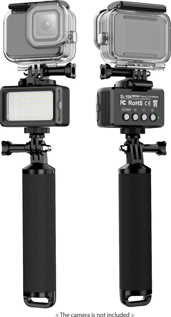 Éclairage LED sous-marine pour GoPro Hero afin de sublimer vos vidéos 40m