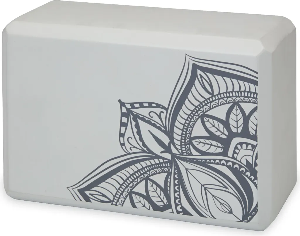 Bloc Yoga Anti-Glisse pour Éviter les Blessures - Gris Sundial Point Support