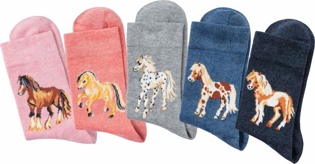 H.I.S. Socken bunte Baumwollsocken für Kinder, Kindergarten Produktbild 