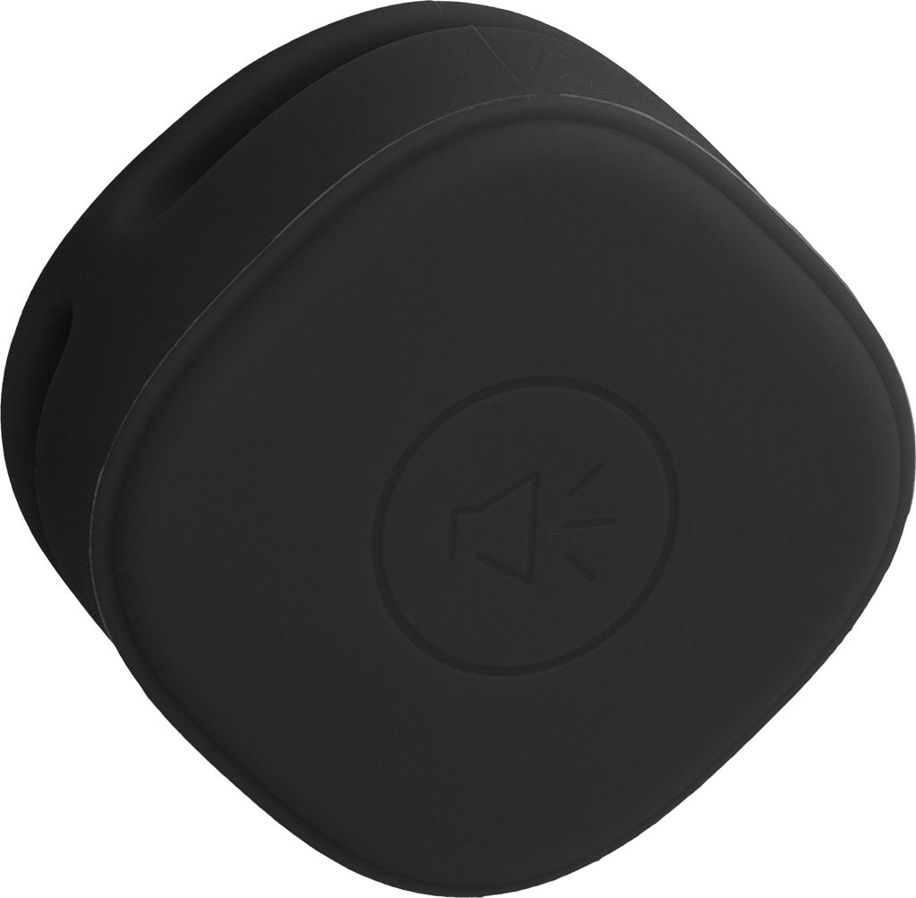 kwmobile Clip Halter für Apple AirTag - Case Air Tag Silikon Hülle Tracker Schutzhülle - Klemm Halter Holder - Halterung in Schwarz