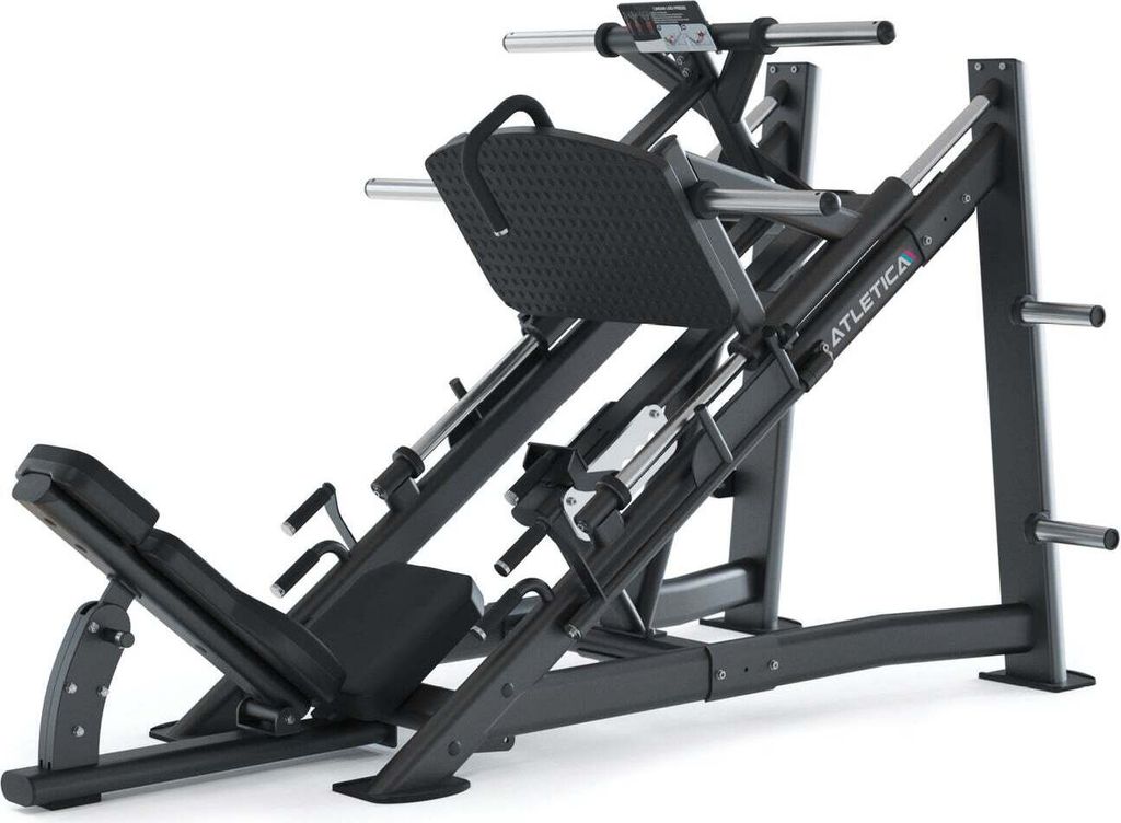 ATLETICA HyperLeg Beinpresse | Fitnessstudio-Qualität | Hochwertige Verarbeitung | Doppelter Sicherheitsmechanismus | 800kg Belastbarkeit