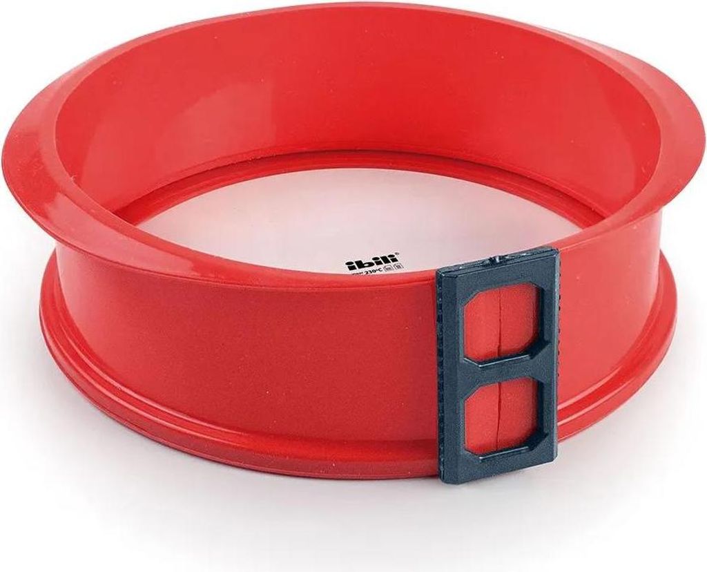 Ibili Runde Springform Mit Glasboden 12 Cm Rot Rot One Size