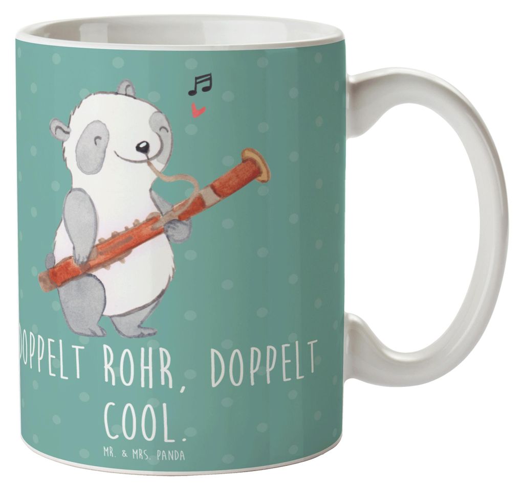 Mr. & Mrs. Panda Kaffeetasse Fagott Doppelt Cool - Produktbild 