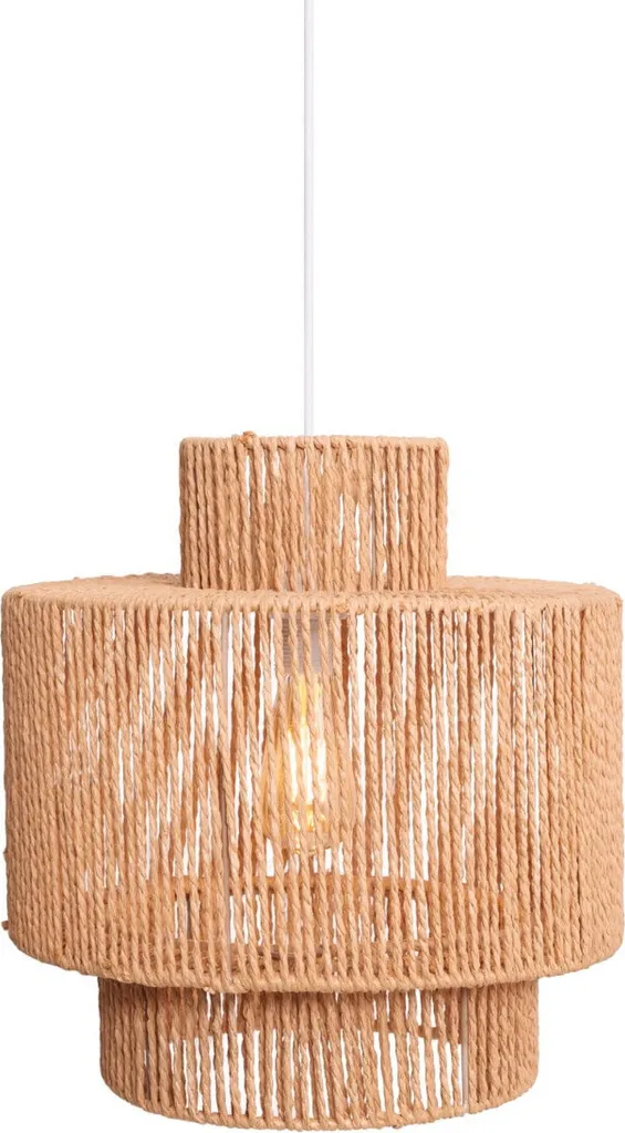 Suspension LABRIZ Maxlight : Luminaire papier blanc pour hauts plafonds