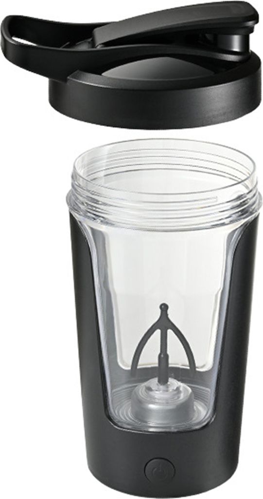 Elektrische Shaker-Flasche, BPA-freier Mixerbecher, 450 ml, per USB wiederaufladbar, Protein-Shaker-Becher für Workouts und Outdoor-Aktivitäten