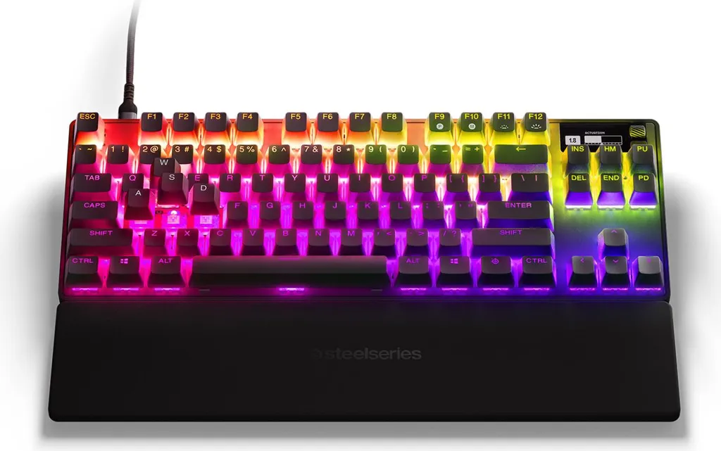 Apex Pro TKL Noir - Clavier E-sport SteelSeries switchs ultra-rapides