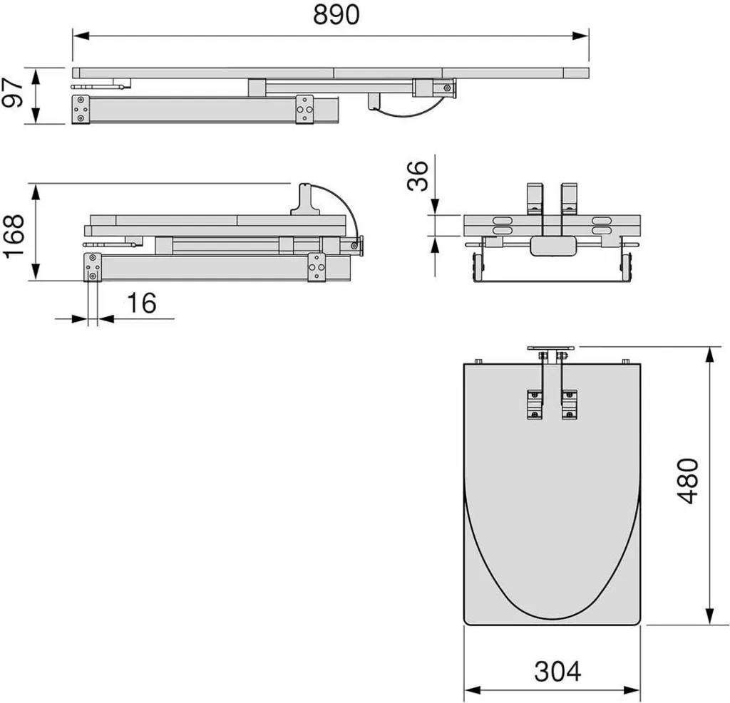 Solution de repassage Iron 2 pour gagner de l'espace dans le meuble