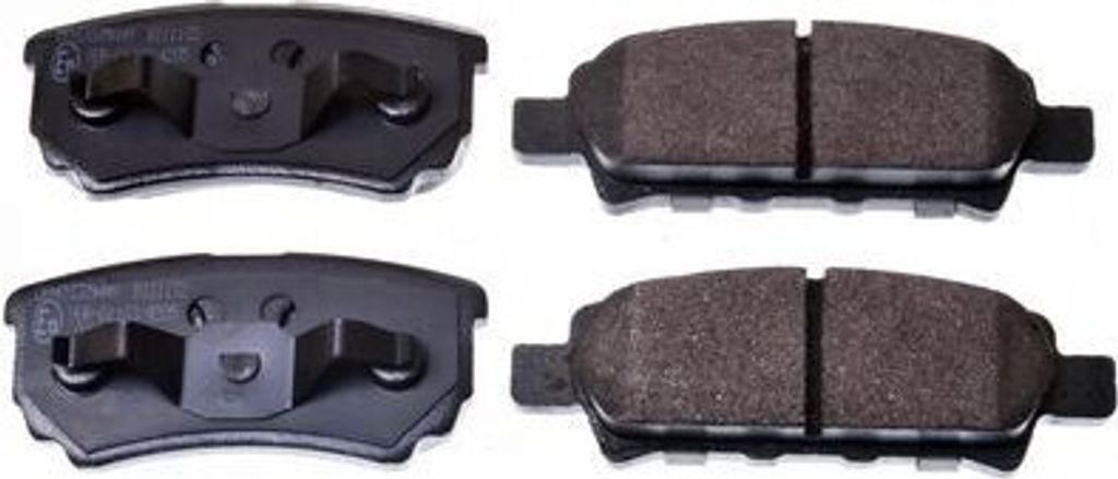 DENCKERMANN Bremsbeläge Satz Hinten Bremsklötze für MITSUBISHI OUTLANDER III (GGW, GFW, ZJ) B111172