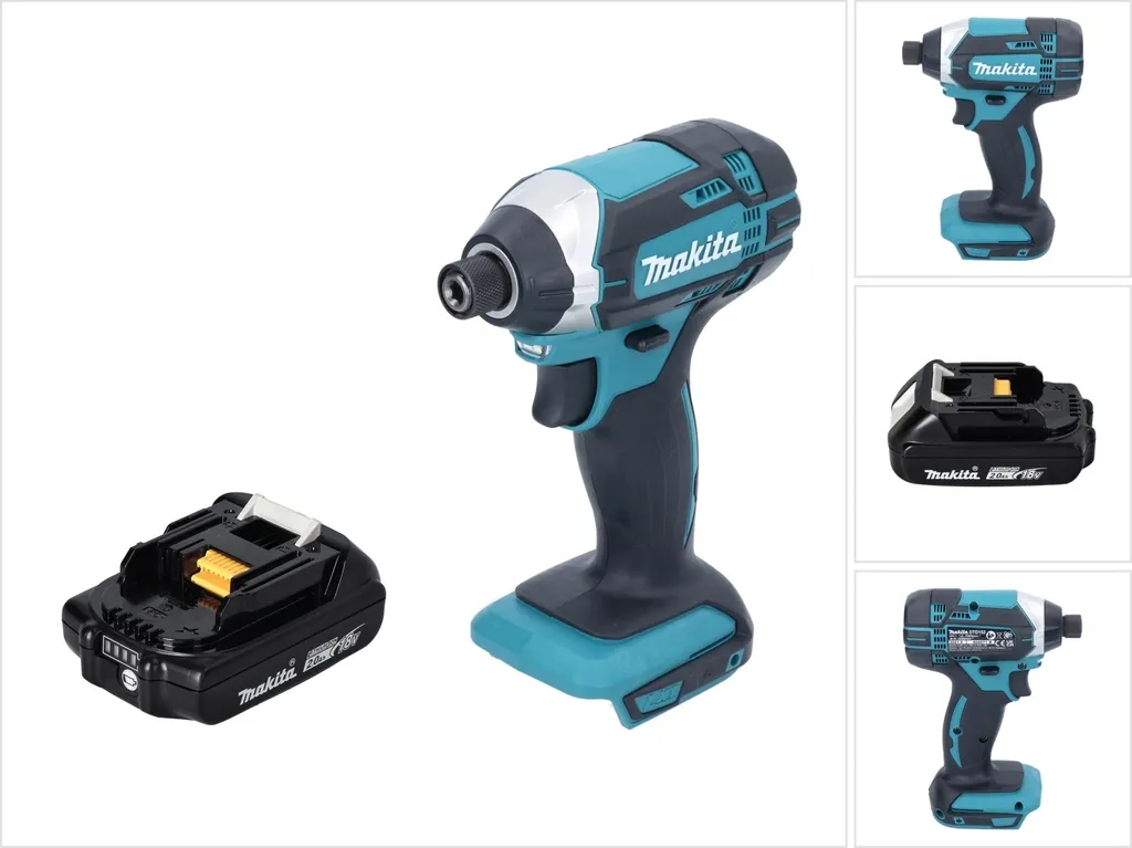 Visseuse à chocs sans fil Makita DTD152 18V avec 1 batterie 2,0 Ah