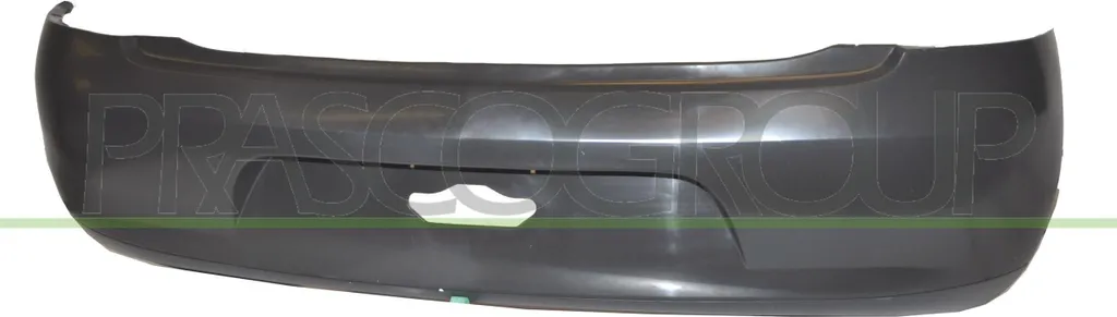 Pare-chocs arrière PRASCO VG3301051 Noir - Adaptable VW Fox OE 5Z0807421L