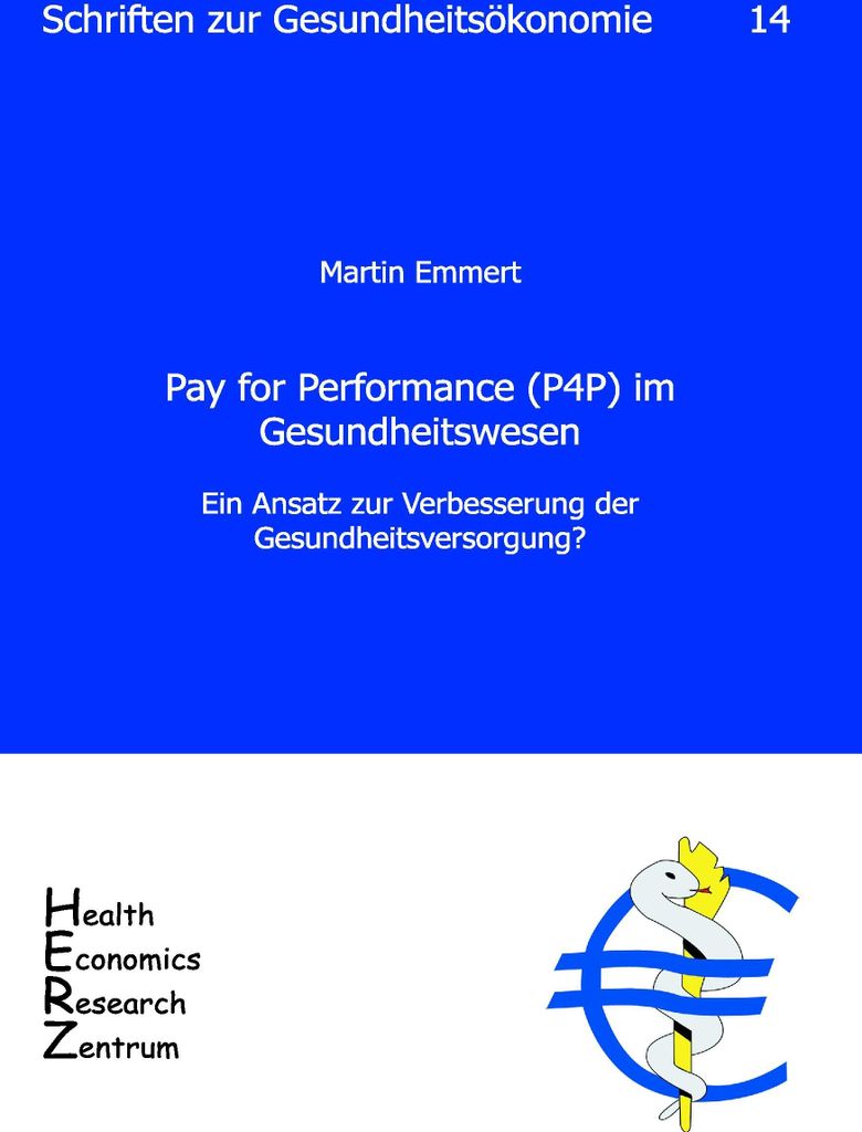 Pay for Performance (P4P) im Gesundheitswesen