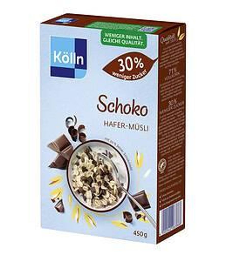 Kölln Schoko Avena con Muesli, con un 30% menos de azúcar Imagen del producto 