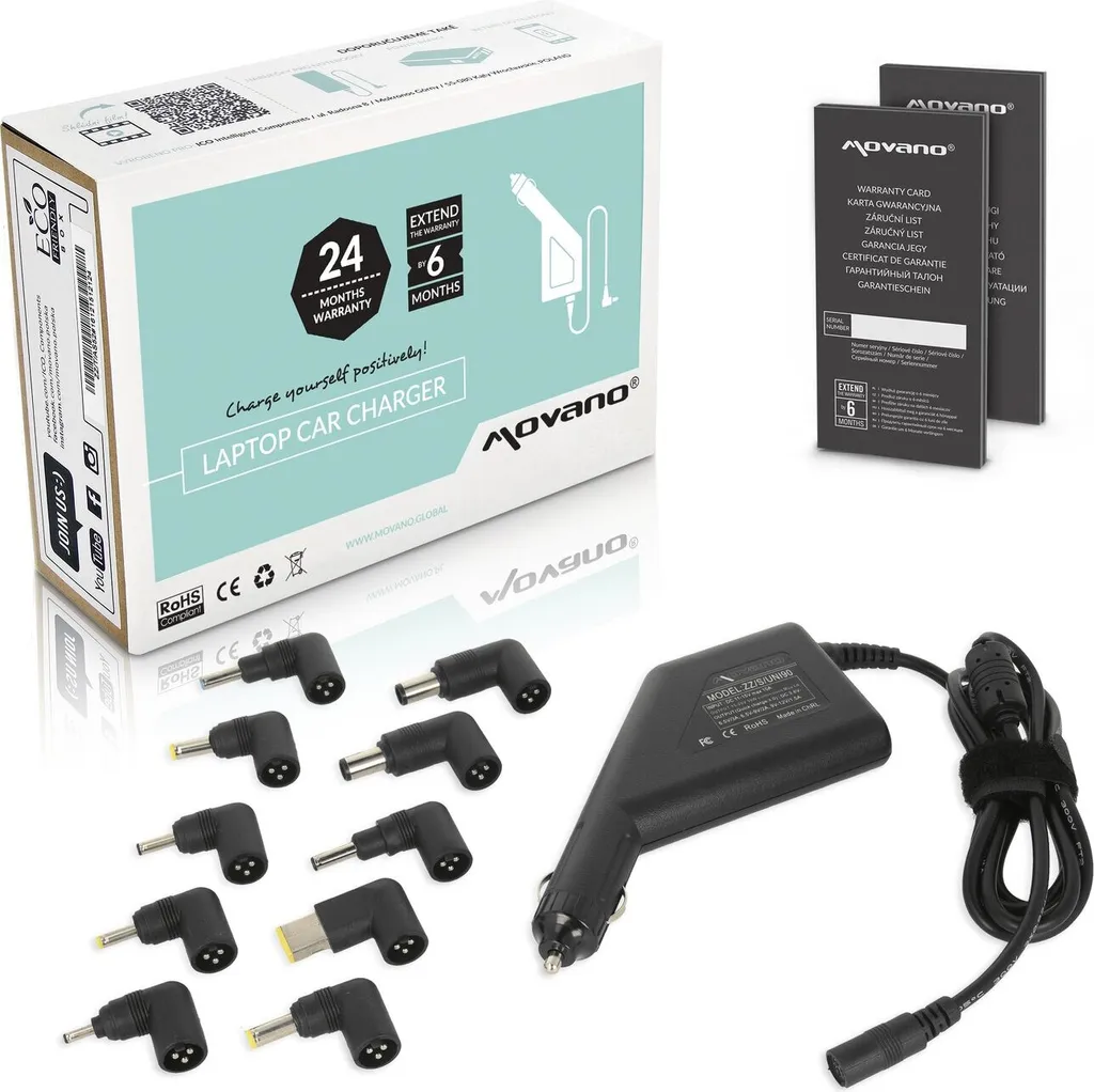Chargeur universel voiture 90W alimentation 10 broches haute puissance