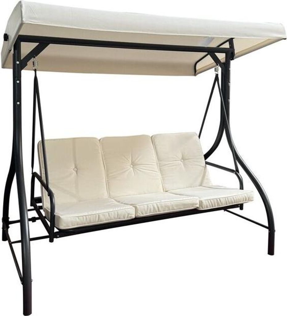 ROJAPLAST Paris Schaukel Garten Metall Beige YN8068B