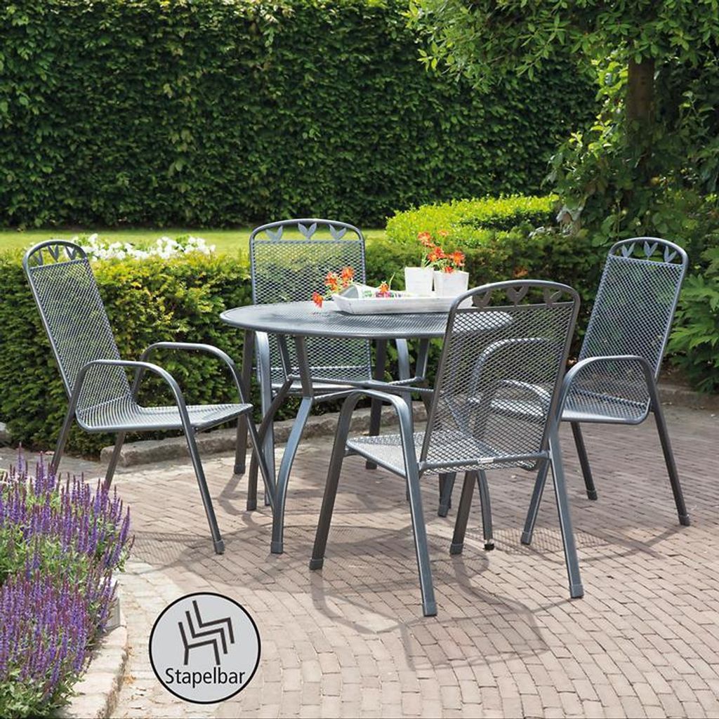 greemotion Gartenmöbelset Toulouse 5-teilig Gartenset Produktbild 