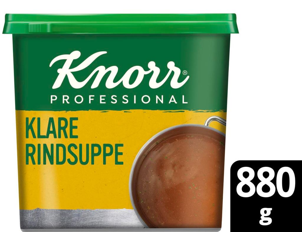 Zuppa di manzo trasparente Knorr Professional con verdure Immagine del prodotto 