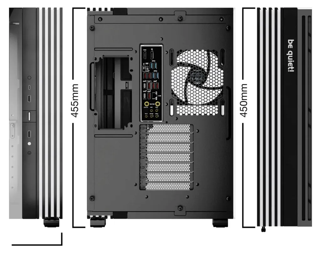 Boîtier PC Panorama be quiet! Light Base 600 LX Noir pour Setup Gamer - 19