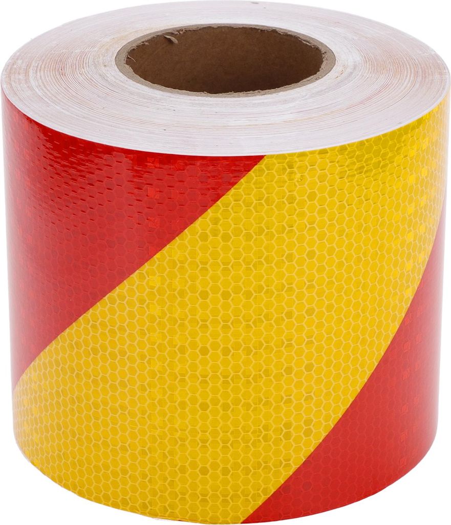 Universal 164.04ft x 5.91" Air-Release Adhesive Pinstripe Tape Automotive Pinstriping Tape PVC Rot, Gelb