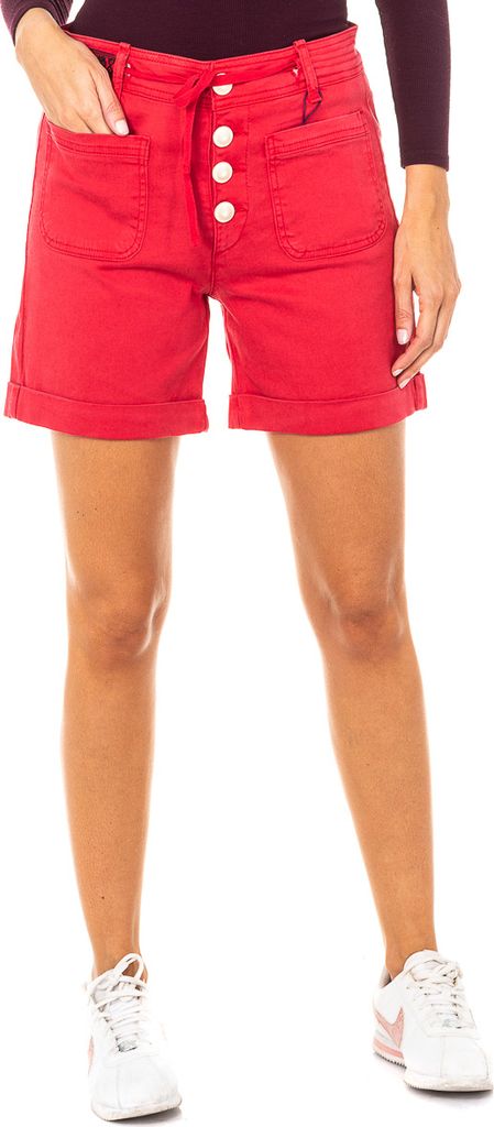 La Martina Shorts mit gesäumtem Saum und Gürtelschlaufen LWB001 Damen