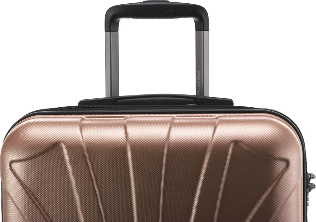 Suitline Valigia Cabina Oro 55x35x20 | Bagaglio Leggero 34L TSA - 4
