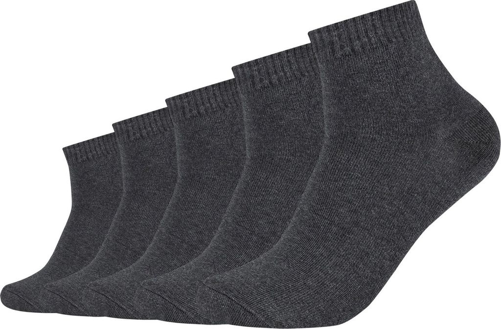 s.Oliver Uni-Kurzsocken 5 Paar anthrazit 43 - 46