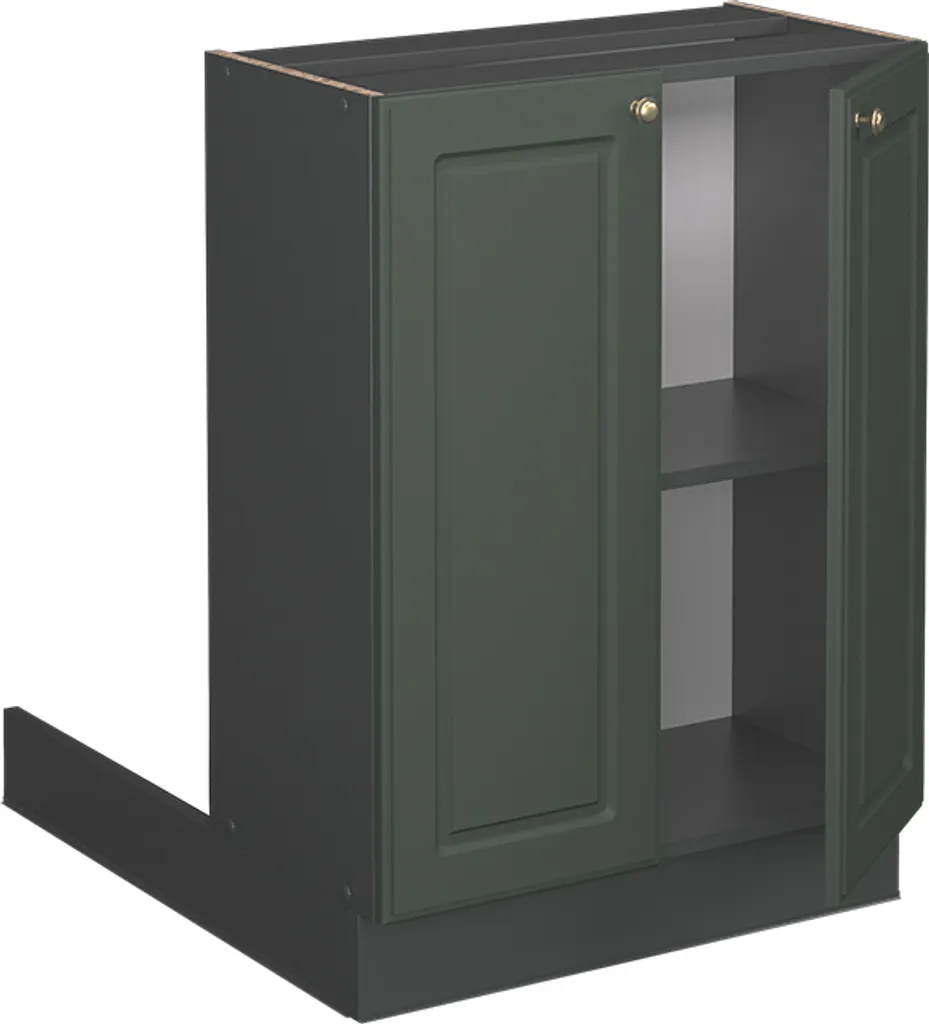 Isola da Cucina 60 cm Vicco Fame-Line Verde-oro | Mobile Base Salvaspazio
