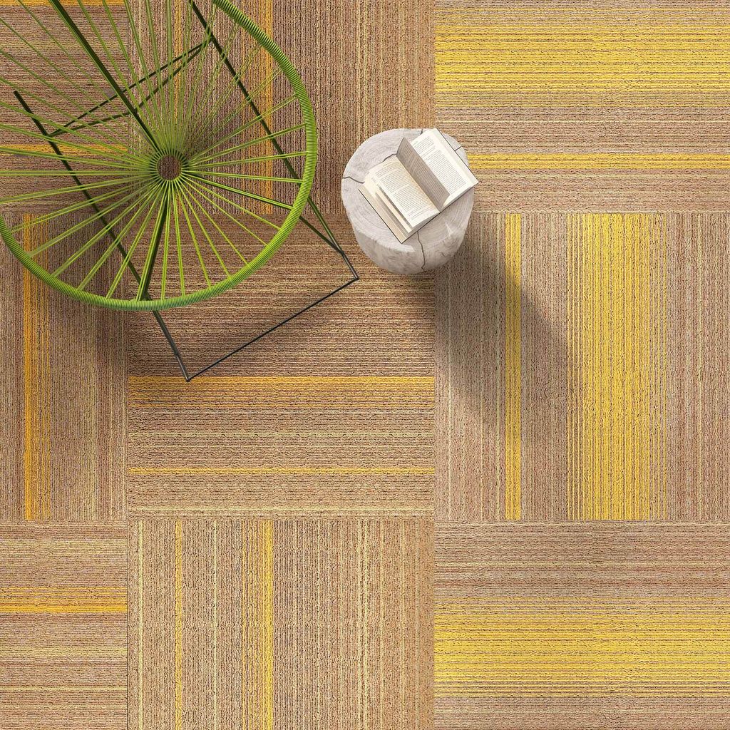 Designové kobercové dlaždice Paris béžová 50 x 50 cm Obrázek produktu 7