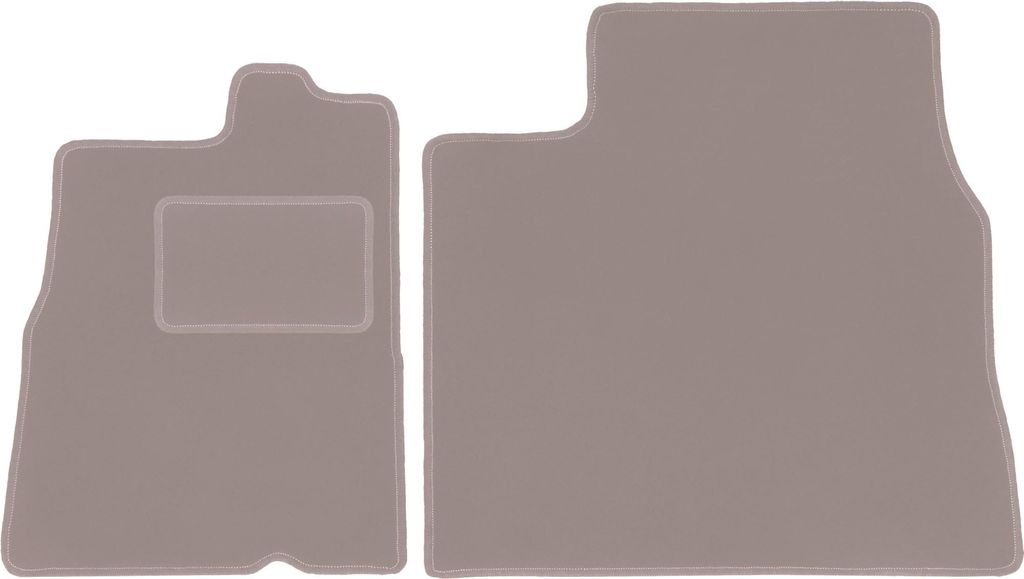 Velours-Autoteppiche für: Peugeot Boxer I Lieferwagen (1994-2006) Beige