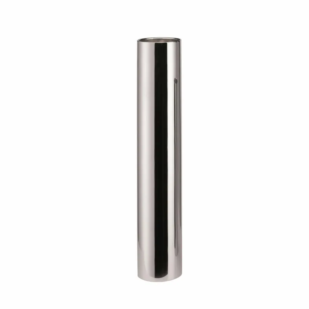 Bougeoir Argent 45cm en Acier Inox Engels Eviva - Élégance de Table