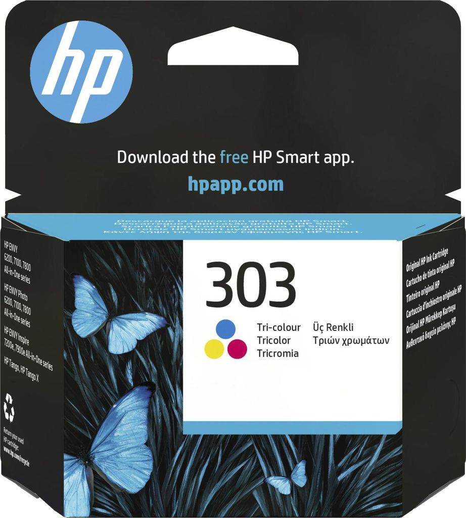 HP Cartuccia di inchiostro in tricromia originale 303 Immagine del prodotto 