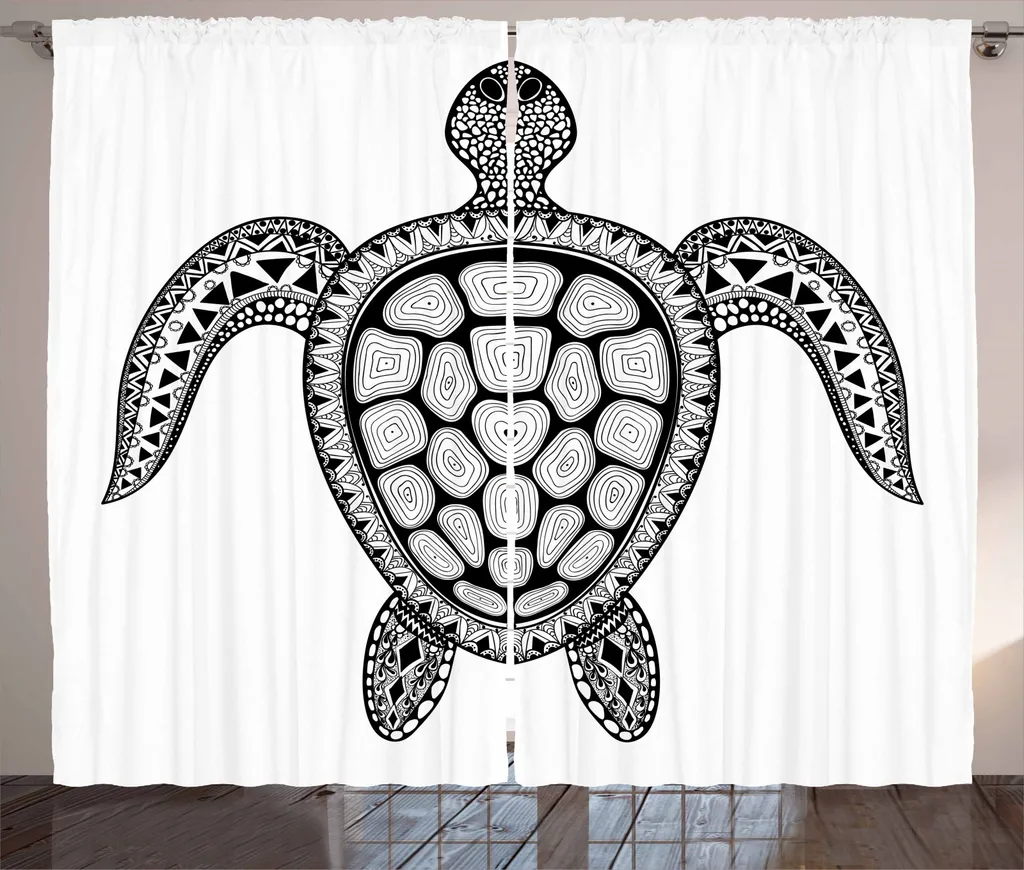 Tenda Tartaruga Zentangle 280x245cm | Arredo Rustico ABAKUHAUS