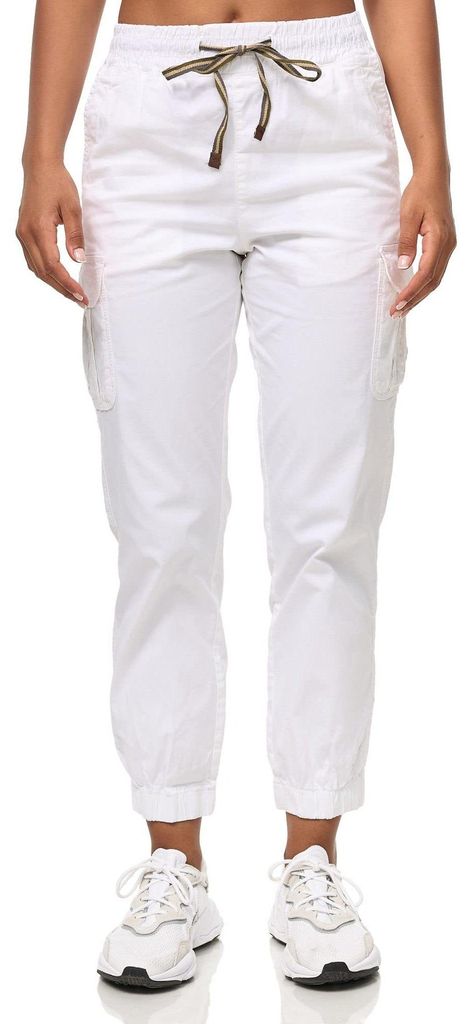 Pantalón cargo para mujer Tazzio, corte regular, modelo Imagen del producto 