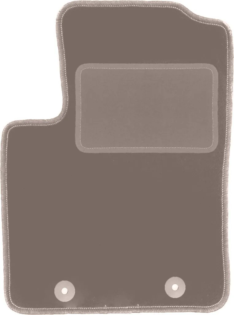 Tappeto Auto Fiat 500 Beige Velluto - Ricambio Su Misura 07-13