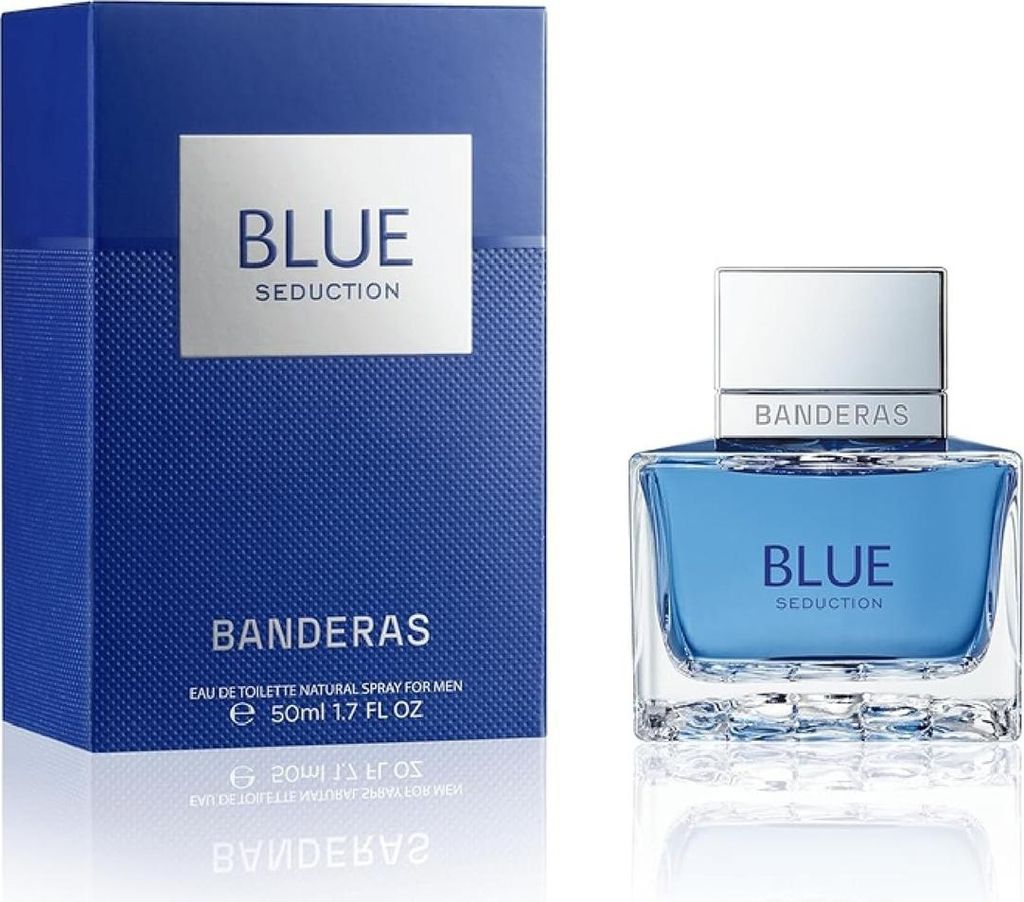 Antonio Banderas Blue Seduction For Men Woda toaletowa, 50 Immagine del prodotto 