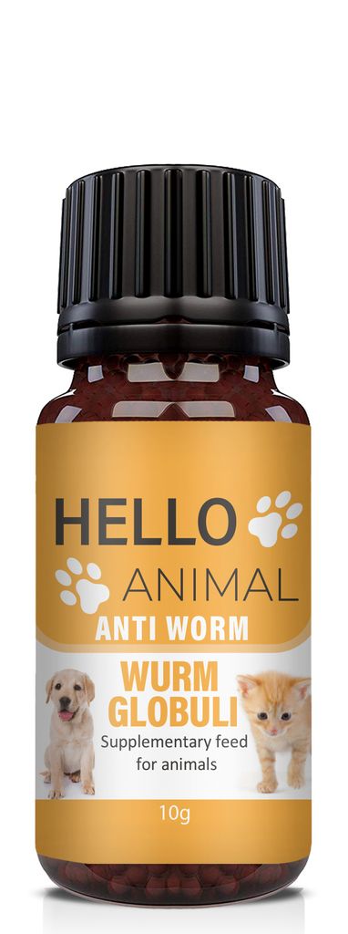 Hello Animal® Wurm Kügelchen - Wurmmittel Hund - Εntwurmеn Produktbild 
