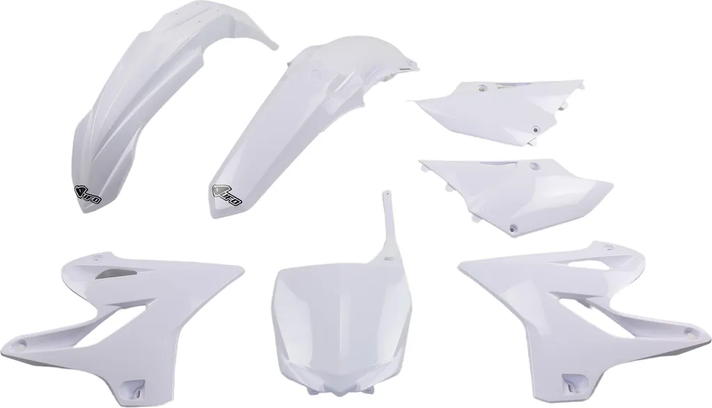 Kit Habillage Complet pour Moto Yamaha Blanc UFO PLAST Pièces Neuves
