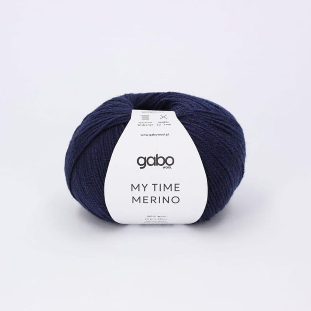 Gabo Wool My Time Merino 100% Wolle, Weich, , In Blau Produktbild 