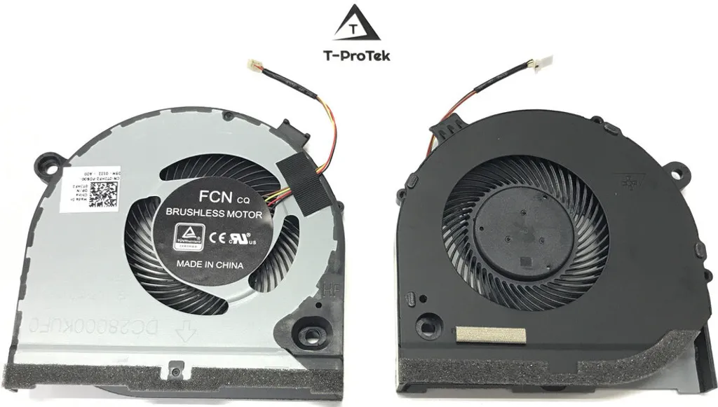 Ventola di raffreddamento della CPU versione 1 FAN compatibile per la serie Dell G3 17 (3779)