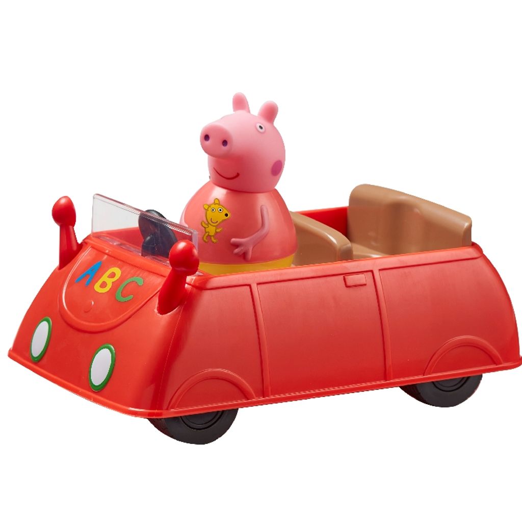 PEPPA Pig WEEBLES - Roly Poly-Figur mit Auto